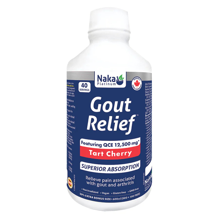 Naka Platinum Gout Relief Tart Cherry QCE 12,500mg, 250ml