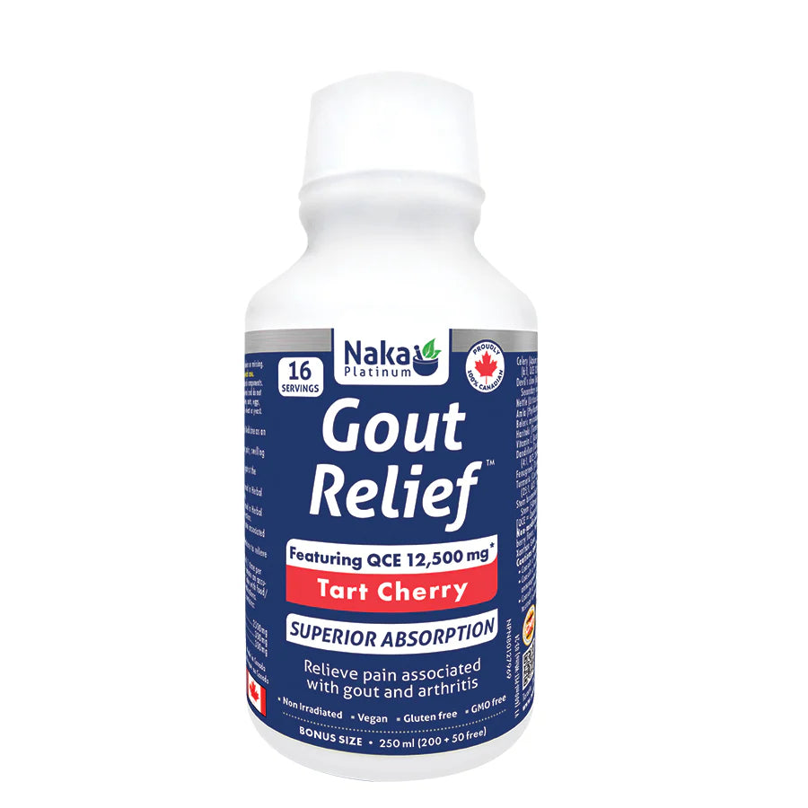 Naka Platinum Gout Relief Tart Cherry QCE 12,500mg, 250ml