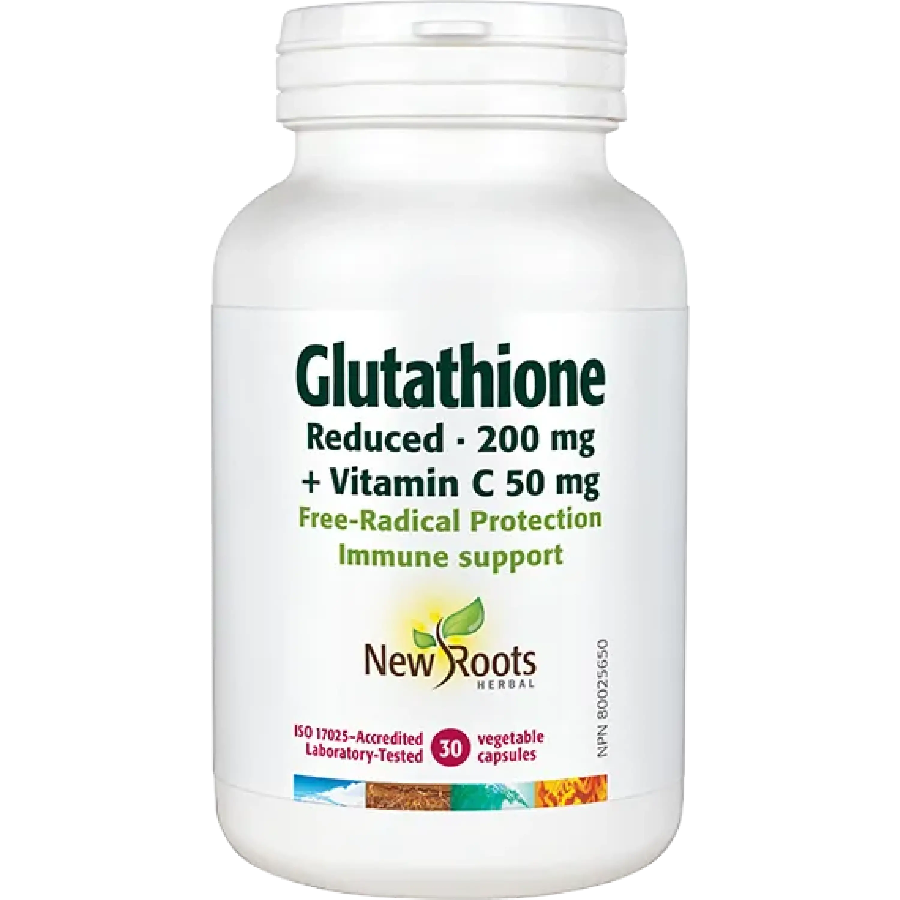 New Roots Glutathion 200mg + Vitamin C 50mg