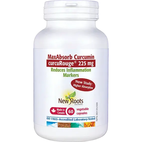 New Roots Max Absorb Curcumin, 60 capsules
