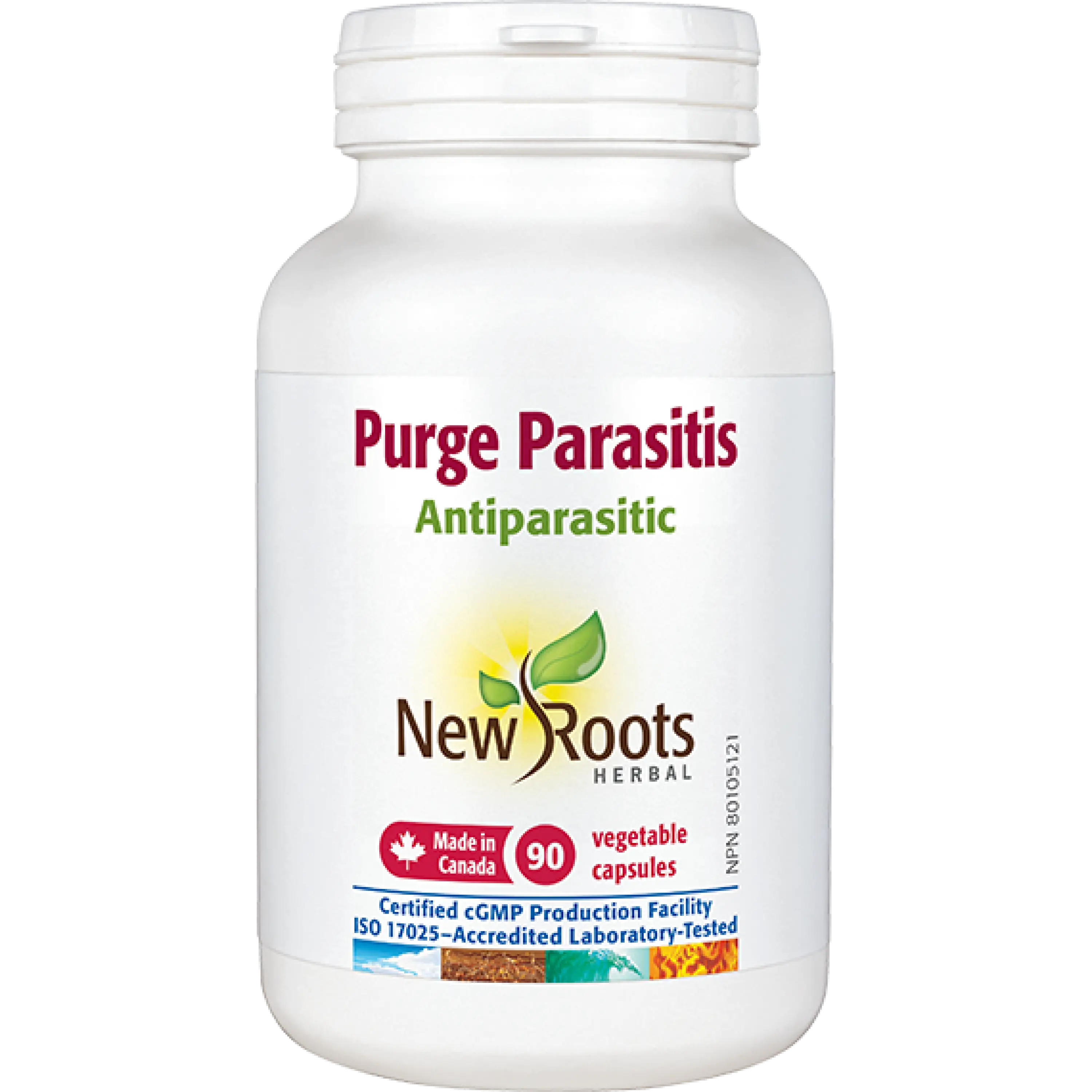 New Roots Purge Parasitis, 90 capsules