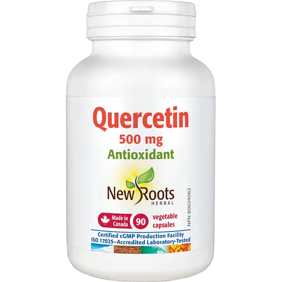 New Roots Quercetin 500mg, 90 capsules