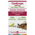 New Roots Cordyceps, 500mg, 60 capsules