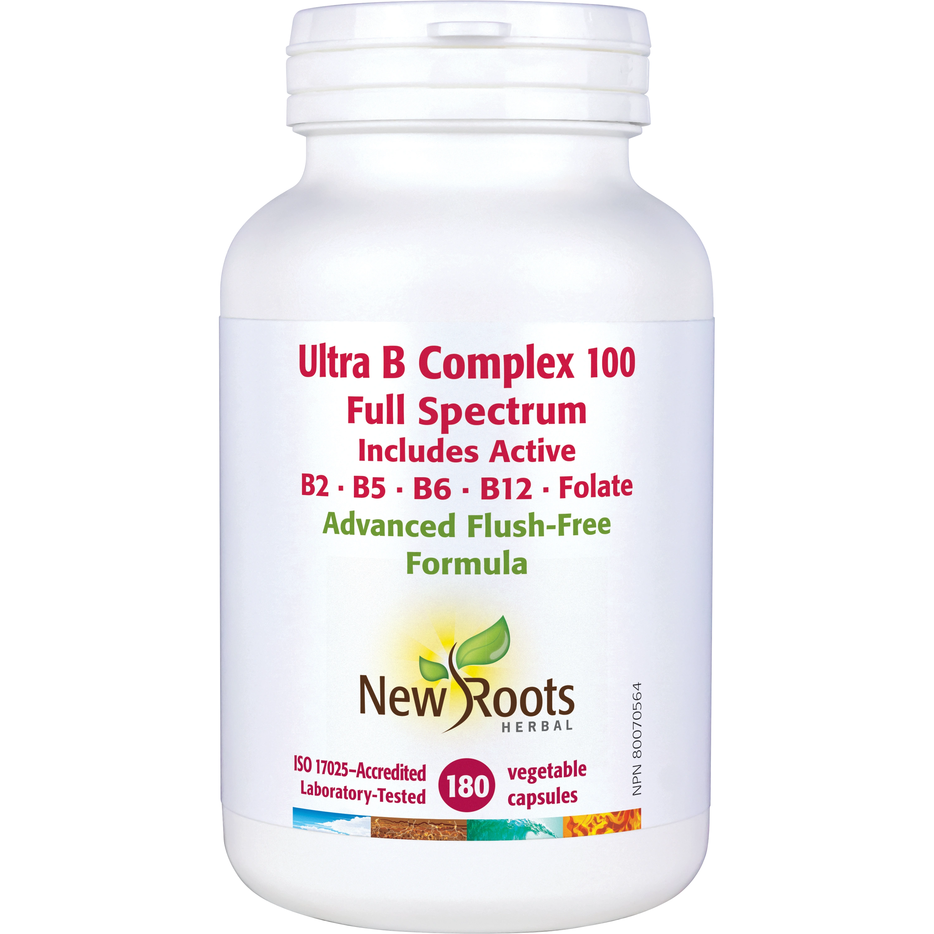 New Roots Ultra B Complex 100 Full Spectrum, 180 capsules