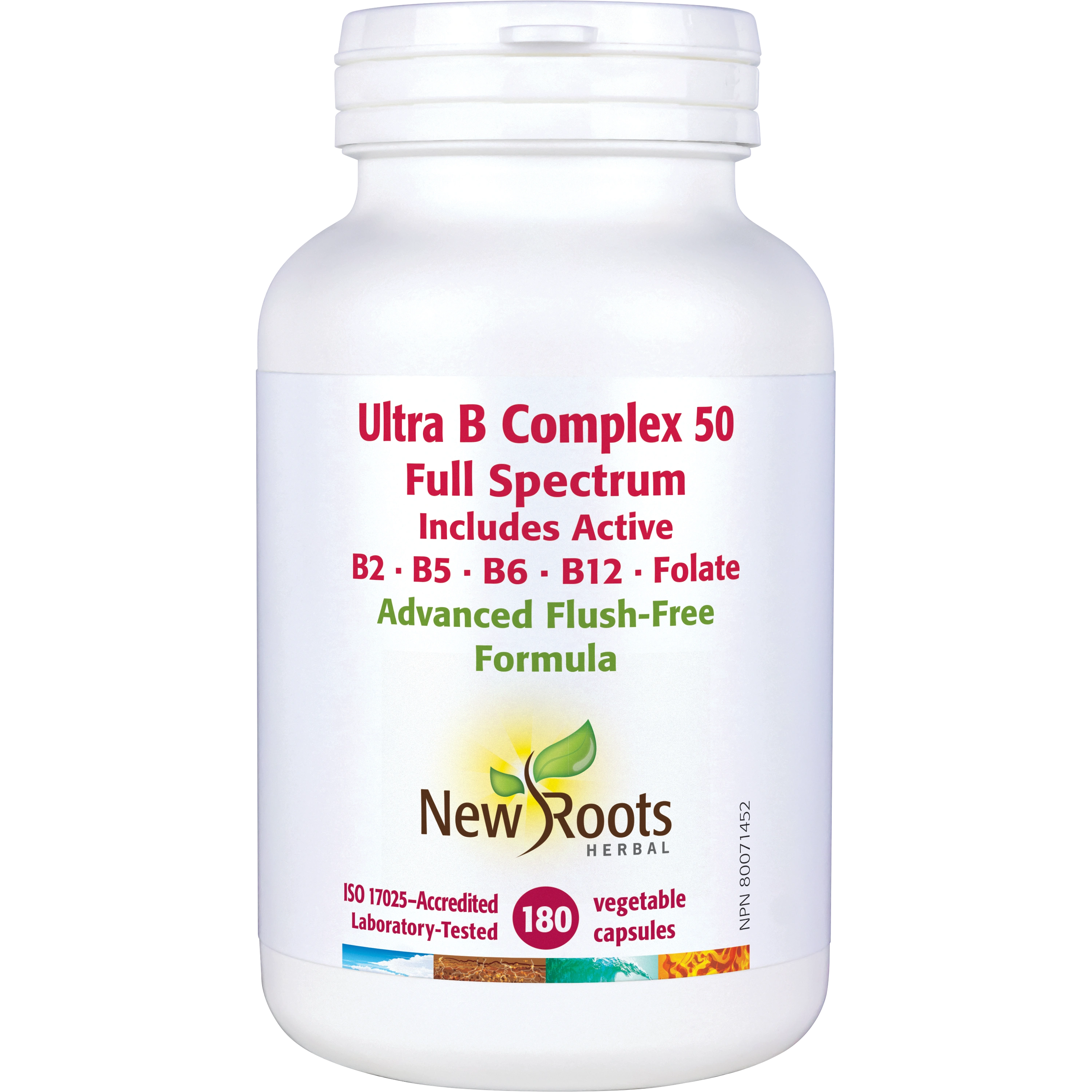 New Roots Ultra B Complex 50 Full Spectrum, Various Sizes