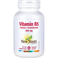 New Roots Vitamin B5 500mg, 100 capsules