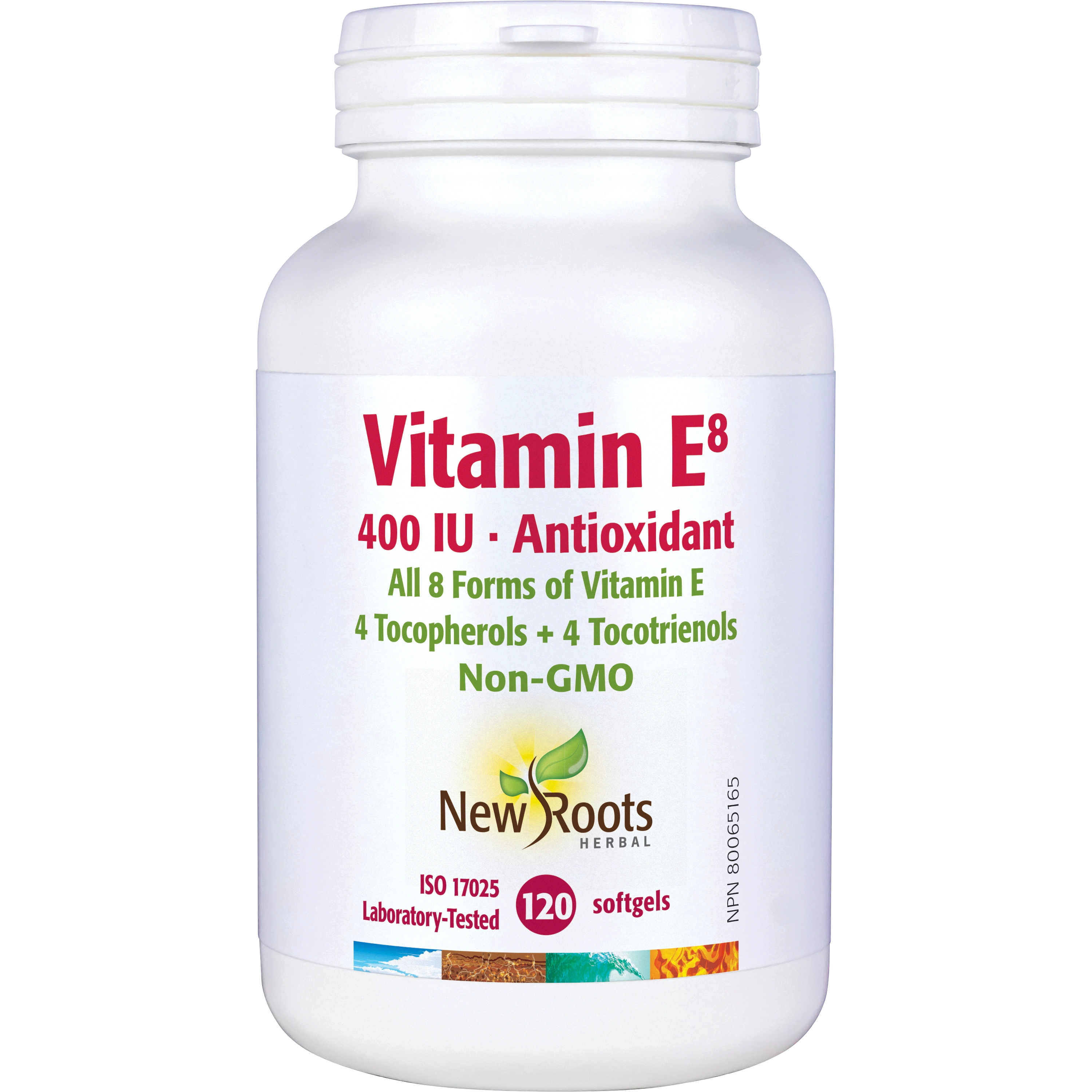 New Roots Vitamin E 8, Various Sizes
