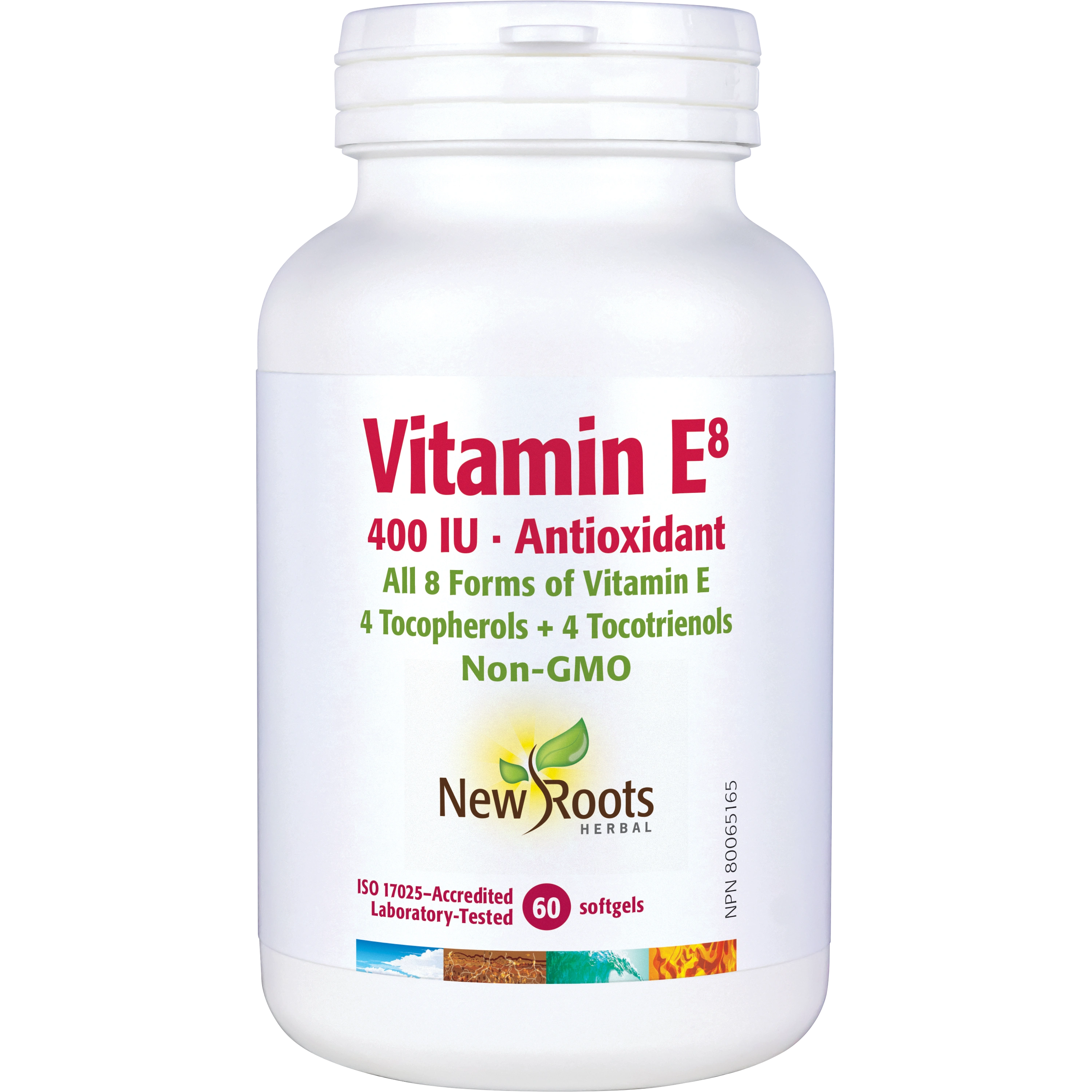 New Roots Vitamin E 8, Various Sizes