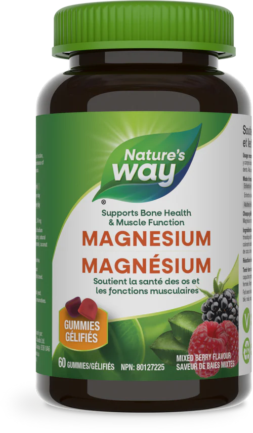 Nature's Way Magnesium Gummies, 60 gummies