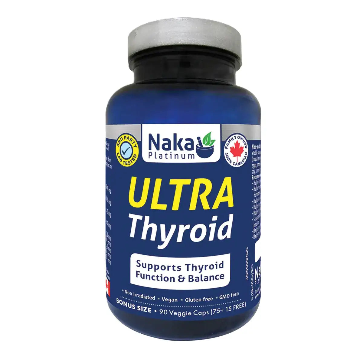 Naka Platinum Ultra Thyroid, 90 capsules