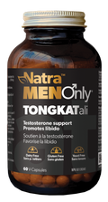 Natra Men Only Tongkat Ali, 60 capsules