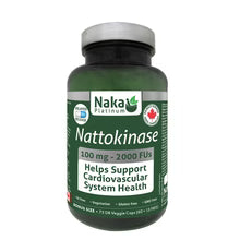 Naka Platinum Nattokinase 100mg - 2000 FUs, 75 capsules