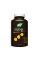 Nature's Way NutraSea Omega-3 + Vitamin D3 supplement bottle on a white background
