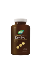 Nature's Way NutraSea Dry Eye supplement bottle on a white background