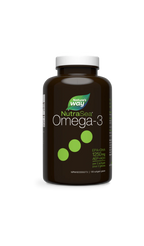 Nature's Way NutraSea Omega-3 supplement bottle on a white background