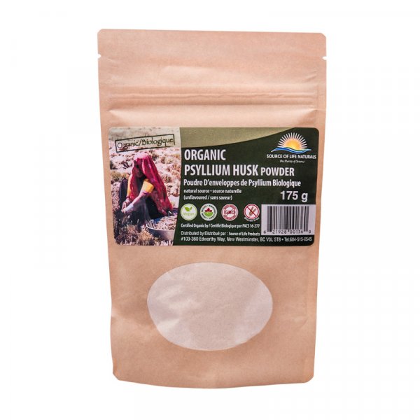 Source of Life Naturals Fibermax, Organic Psyllium Husk, 350g