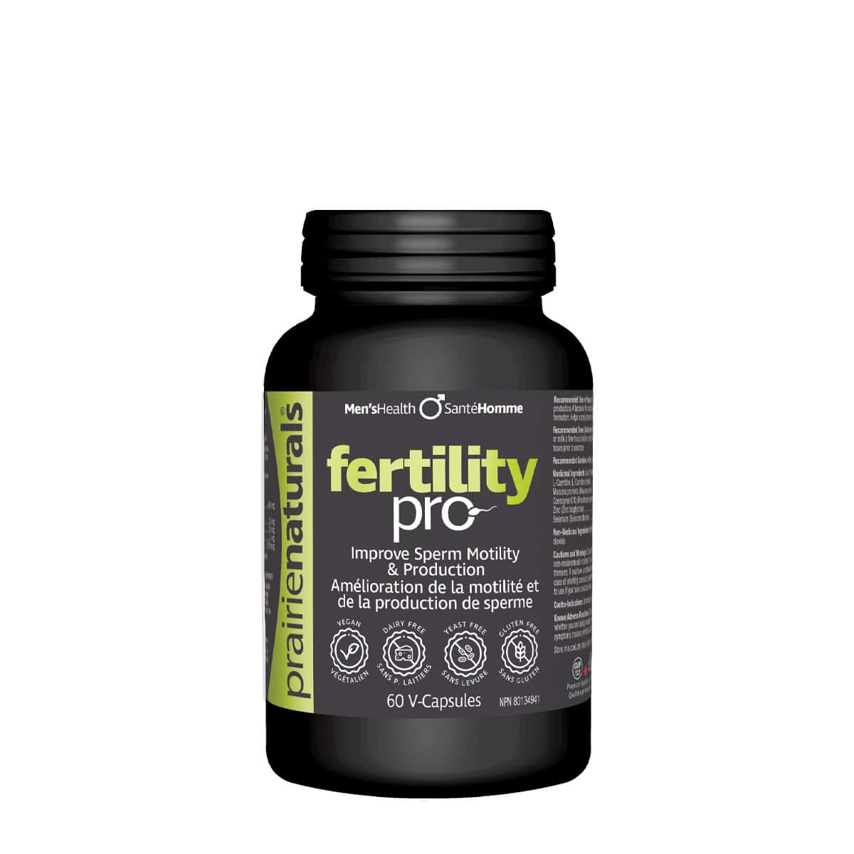 Prairie Naturals Fertility Pro, 60 capsules