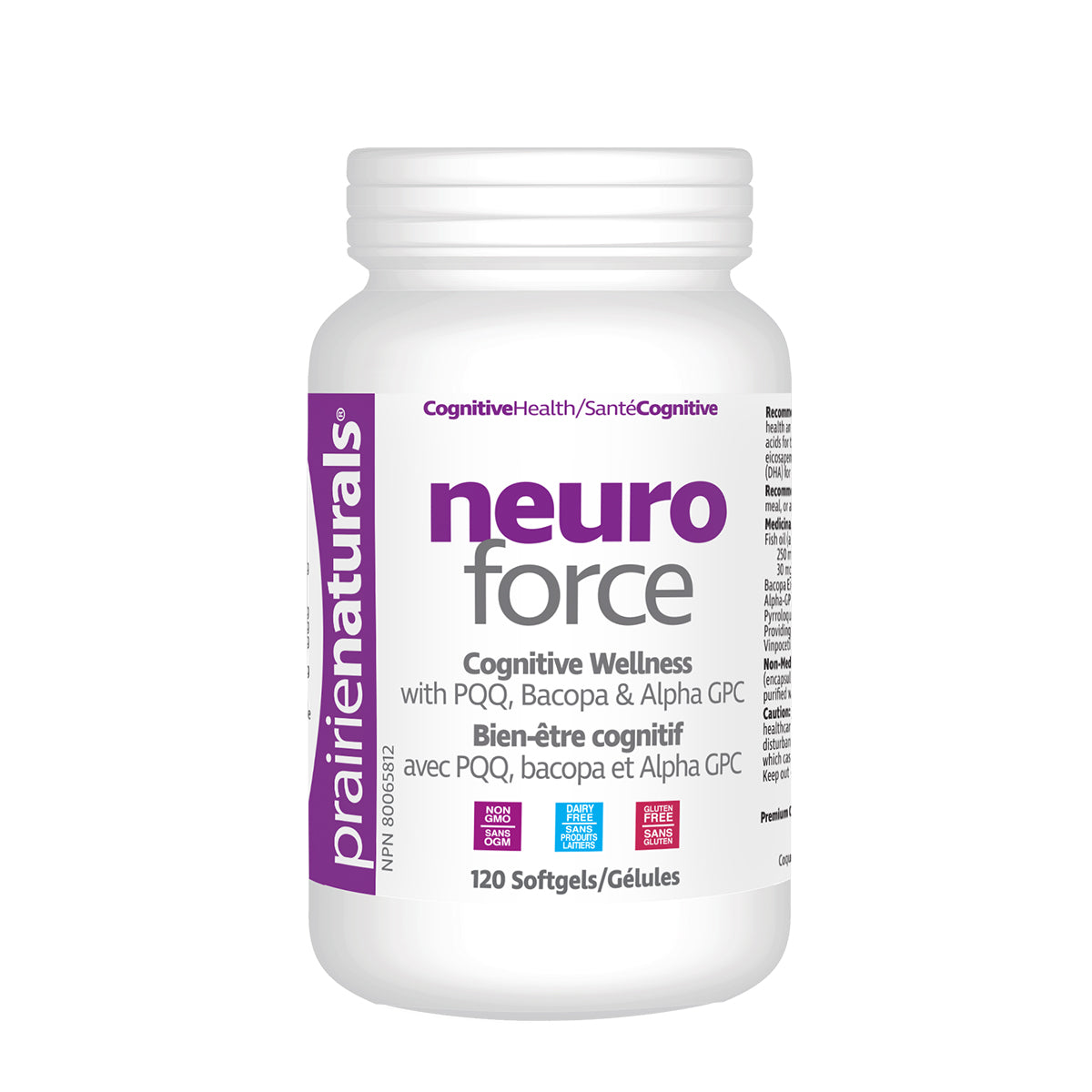 Prairie Naturals Neuro force, Various Sizes