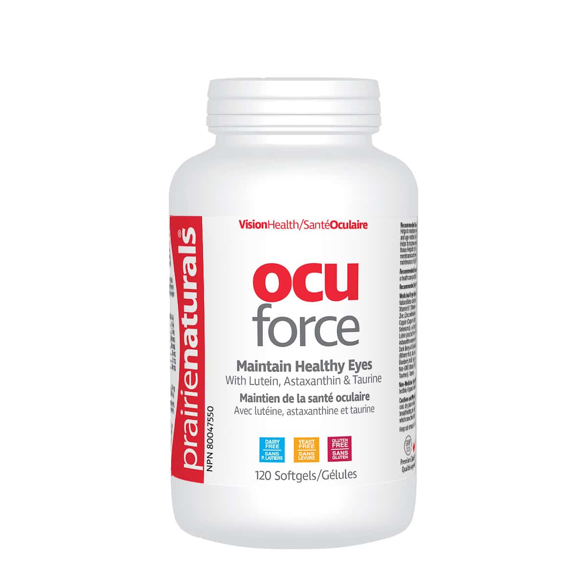 Prairie Naturals Ocu Force, Various Sizes