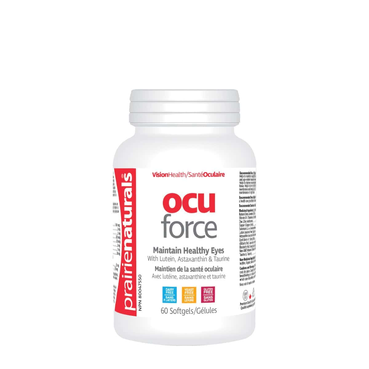 Prairie Naturals Ocu Force, Various Sizes