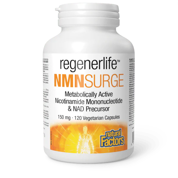 Natural Factors Regenerlife® NMN Surge, 150mg