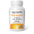 Natural Factors Regenerlife Resveratrol, 500mg, 60 capsules