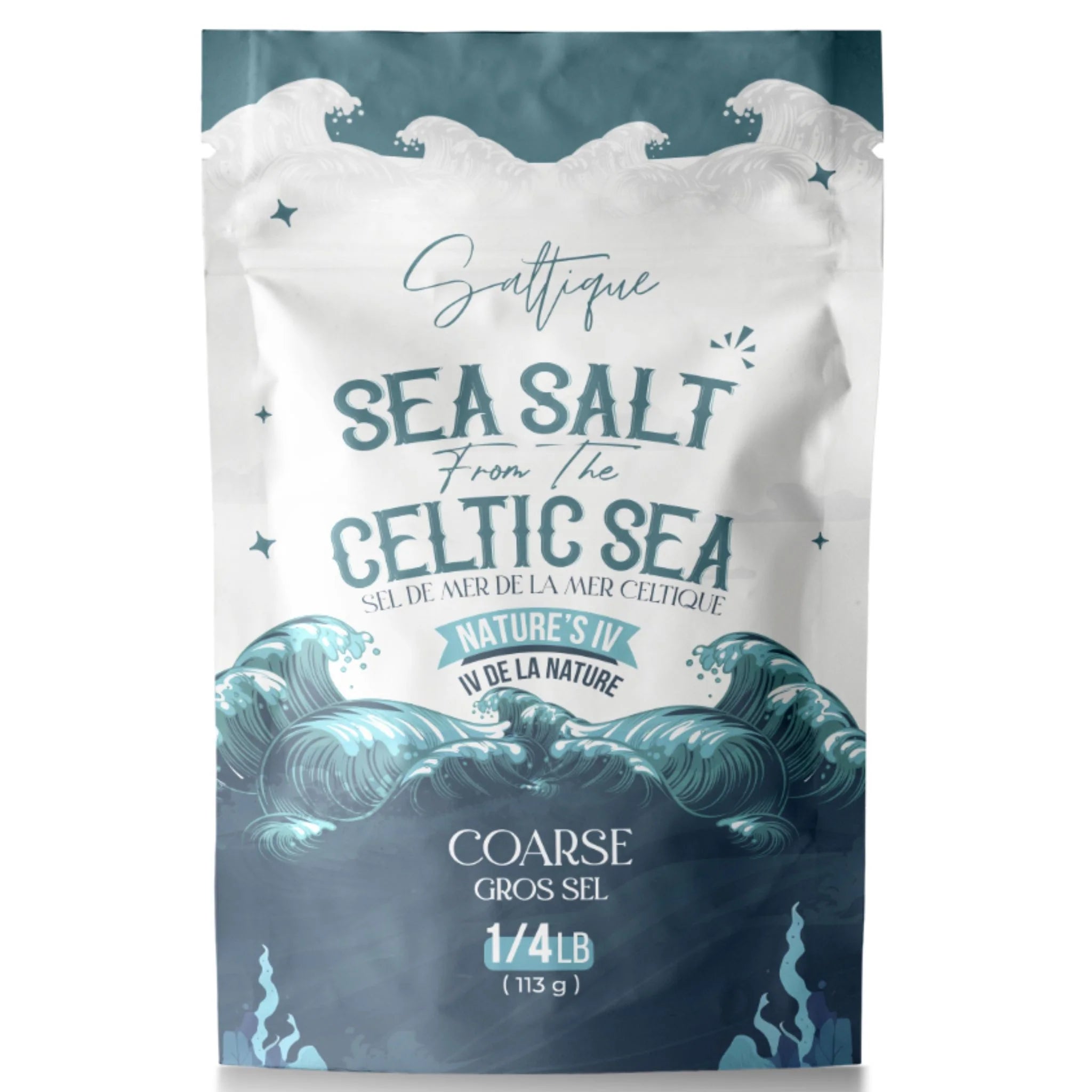 Saltique Celtic Sea Salt (Coarse), Various Sizes