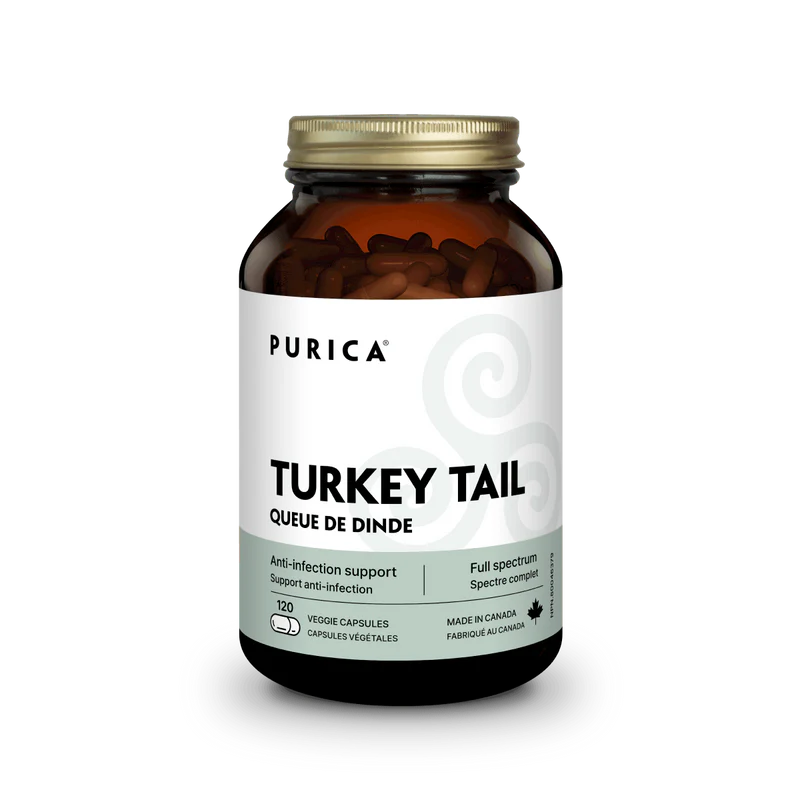 Purica Turkey Tail, 120 capsules