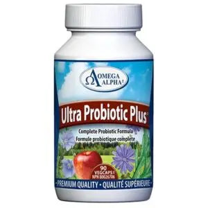 Omega Alpha Ultra Probiotic Plus, 60 capsules