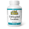 Natural Factors Unbleached Lecithin, 1200mg