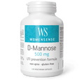 Womensense D-Mannose 500mg, 120 capsules
