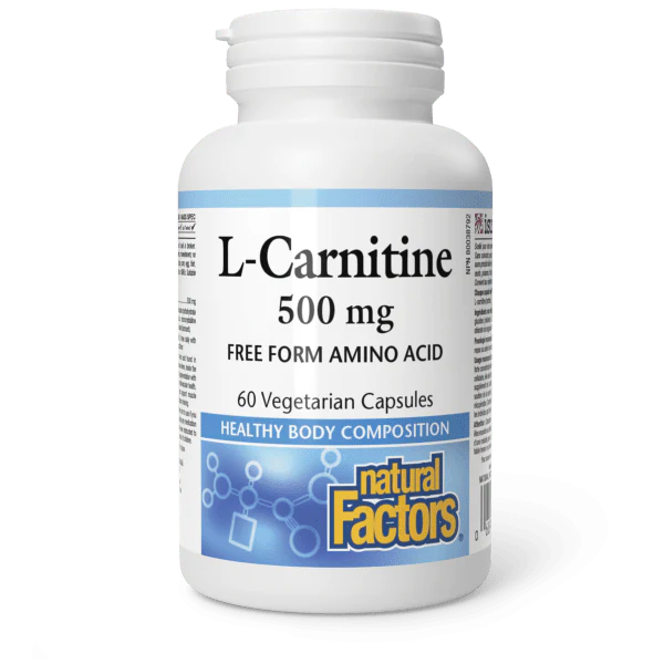 Natural Factors L-Carnitine, 500mg