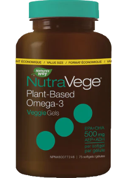 Nature's Way NutraVege™  Omega-3 Liquid Gels Plant