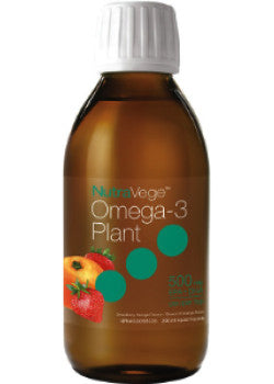Nature's Way NutraVege™ Omega-3 Liquid Plant Based, Strawberry Orange