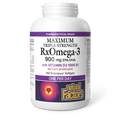 Natural Factors RXOmega-3 Maximum Triple Strength with Vitamin  D 1000 IU
