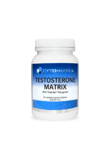 Cyto Matrix Testosterone Matrix supplement bottle on a white background