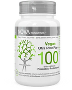 Nova Probiotics Vegan Ultra Force Plus + 100 Billion, 30 capsules